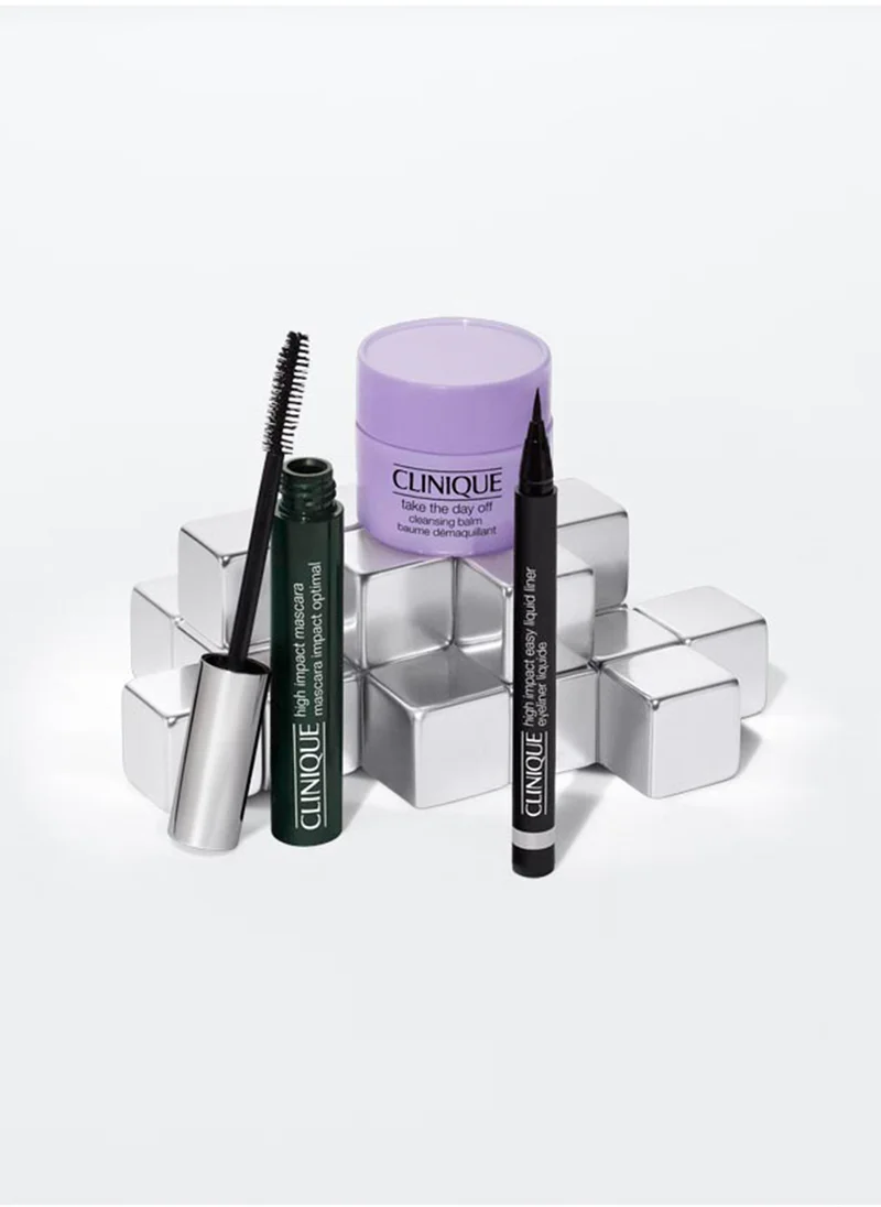 CLINIQUE High Impact Favorites Makeup Set, Savings 30%