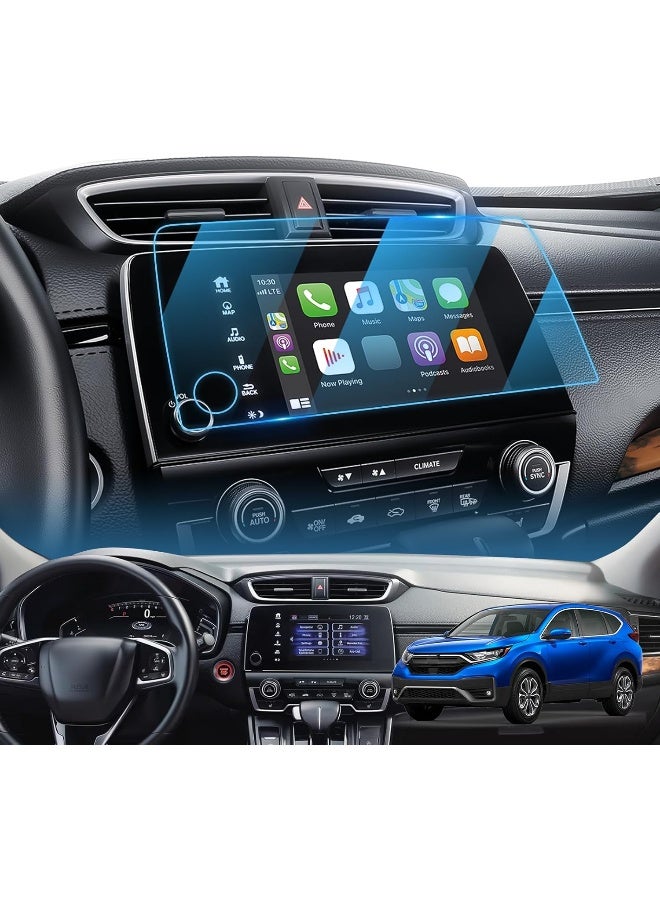 LFOTPP Tempered Glass Car Navigation Screen Protector for Honda CRV EX EX-L Touring 7in - Image 1