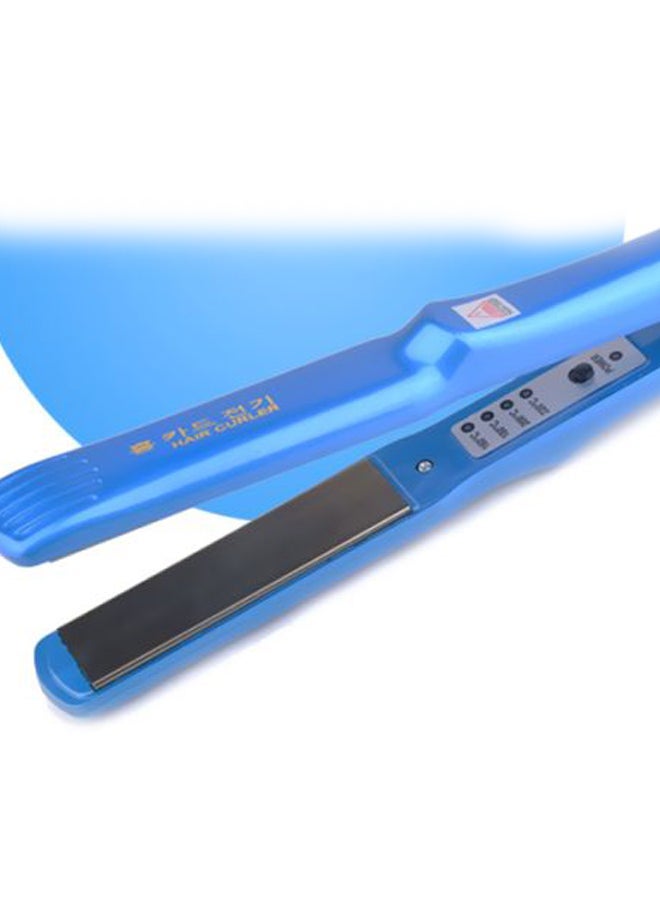 NIBEMINENT Professional Hair Straightener Blue 28cm - Image 2