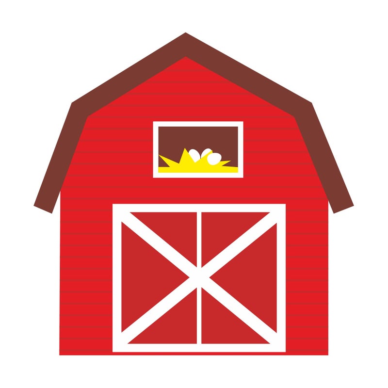 PrettyurParty Pretty UR Party Farm Party Theme Paper Cutouts for Birthday Parties, Barnyard Party Supplies décor, Farm Animals Birthday Party Decoration Cut-Outs - Multicolour (10 pcs) - Image 4