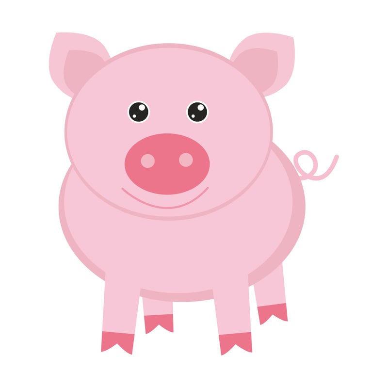 PrettyurParty Pretty UR Party Farm Party Theme Paper Cutouts for Birthday Parties, Barnyard Party Supplies décor, Farm Animals Birthday Party Decoration Cut-Outs - Multicolour (10 pcs) - Image 5