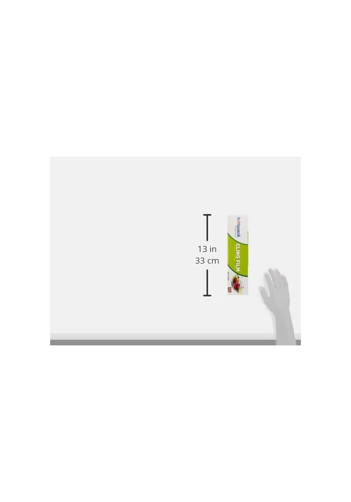 Hotpack فيلم تغليف الطعام هوت باك، 30 سم × 200 متر - Image 4