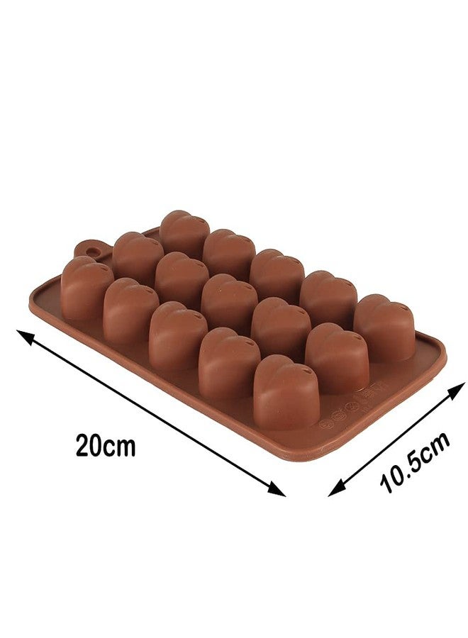 BAKERS 4U قالب شوكولاتة على شكل قلب من السيليكون - Image 5