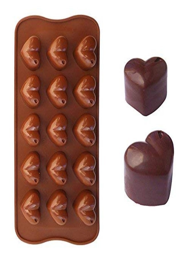BAKERS 4U قالب شوكولاتة على شكل قلب من السيليكون - Image 1