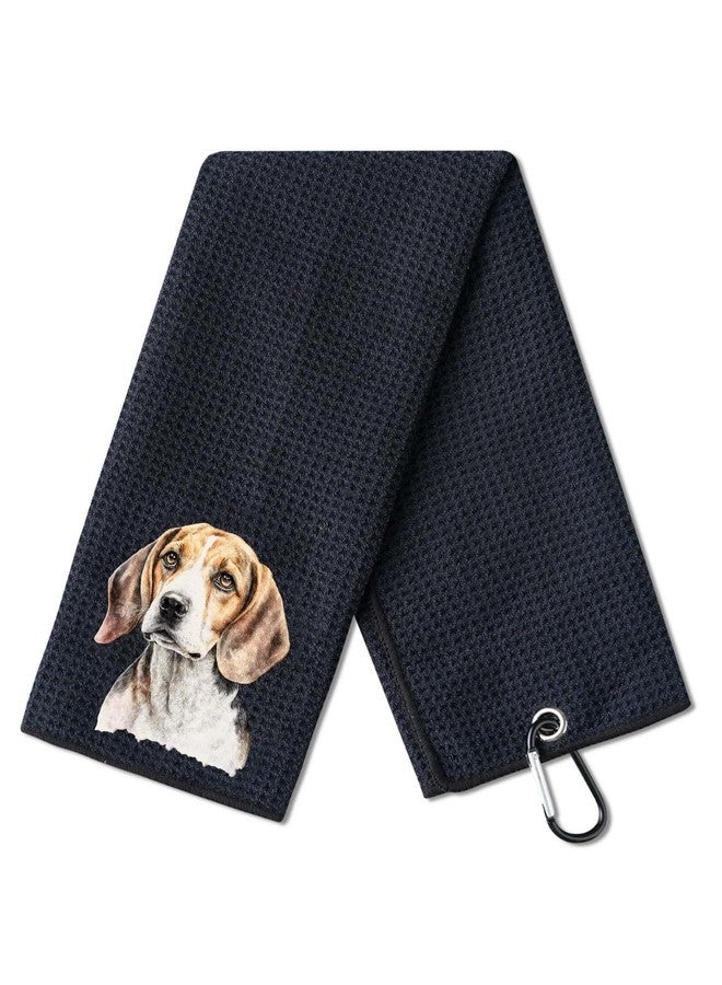CybGene Beagle Gifts Golf Towel, Gifts for Beagle Lovers, 15.7“x23.6” Microfiber Golf Towel for Golf Bags for Birthday, Christmas - Image 1