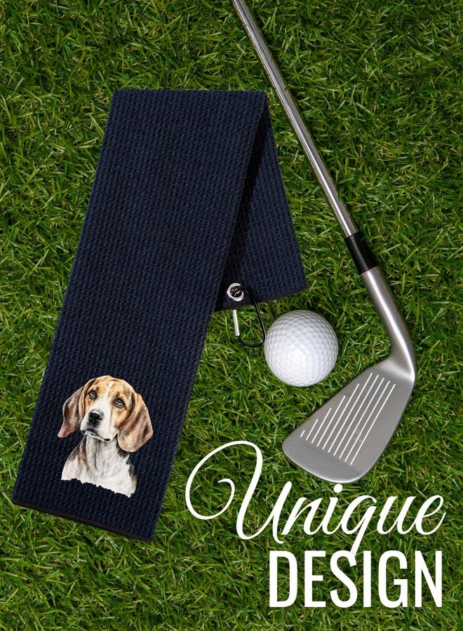 CybGene Beagle Gifts Golf Towel, Gifts for Beagle Lovers, 15.7“x23.6” Microfiber Golf Towel for Golf Bags for Birthday, Christmas - Image 2