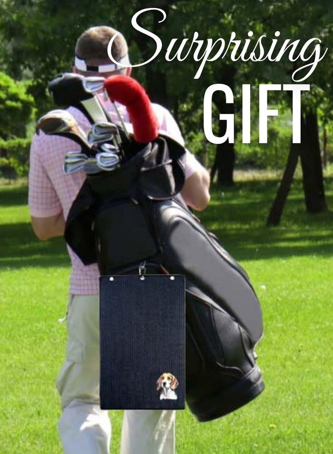 CybGene Beagle Gifts Golf Towel, Gifts for Beagle Lovers, 15.7“x23.6” Microfiber Golf Towel for Golf Bags for Birthday, Christmas - Image 4