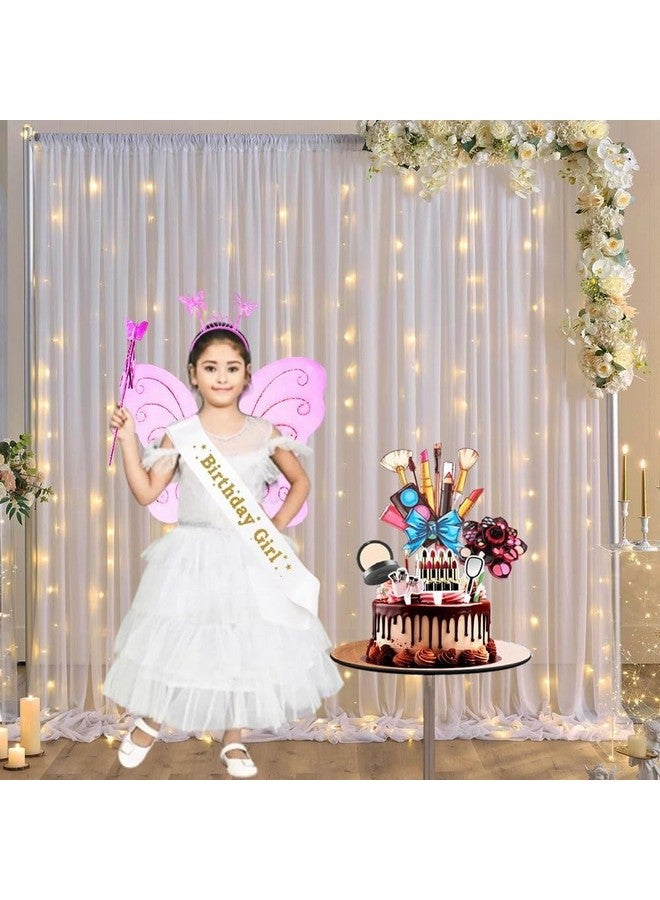 Royals Wings Fairy Prop For Kids Birthday Party Accesories,Baby Girl's Fairy Butterfly Wings Costume (Blue) - Image 2