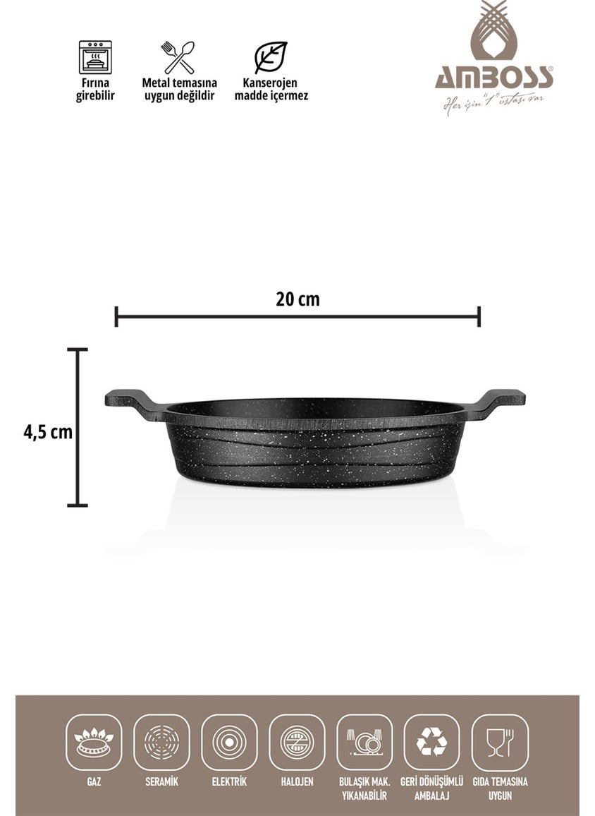 AMBOSS COAL - 4 Piece Astal Casting Pan Set Sheet Pancake Pan  - Image 3