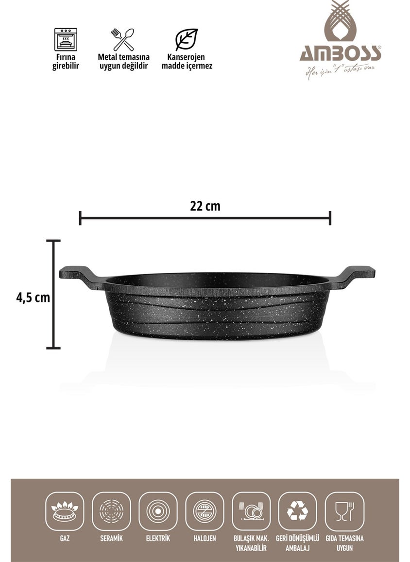 AMBOSS COAL - 4 Piece Astal Casting Pan Set Sheet Pancake Pan  - Image 4