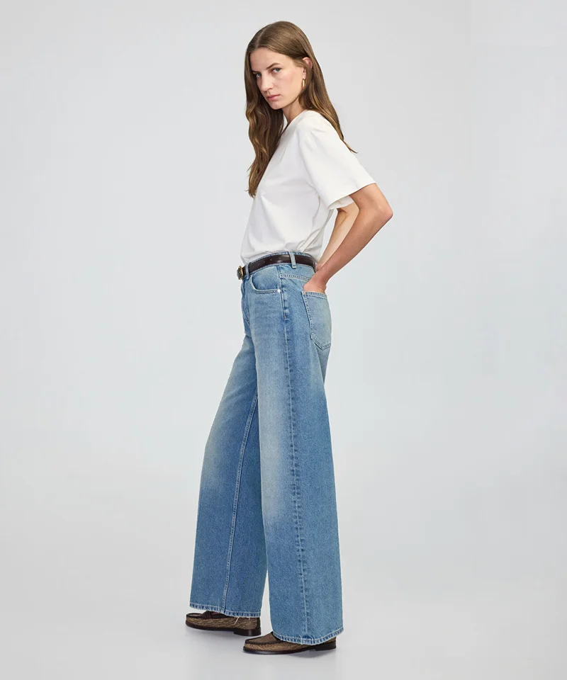 ابيكول Wide-Leg Jeans