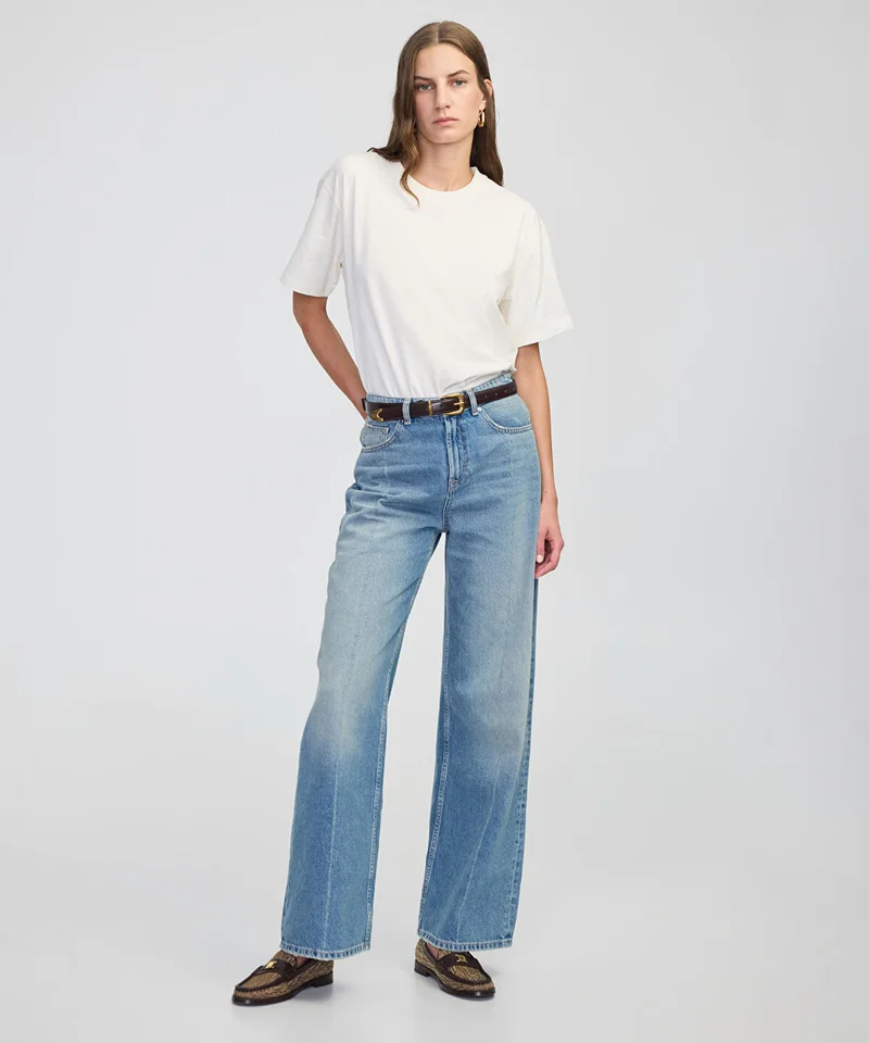 ابيكول Wide-Leg Jeans