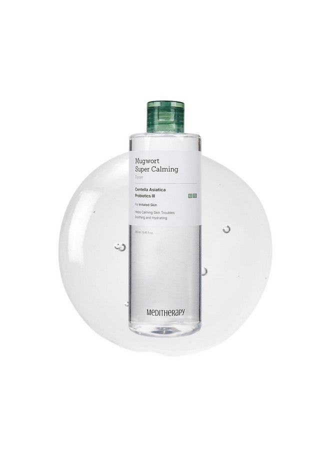 Mugwort Super Calming Toner - Korean Hydrating Toner for face, Purifying Mugwort Essence, Soothing, Calming, Refreshing Facial Toner for Oily, Dry, and Sensitive Skin, Daily Skin Care, 8.45 fl.oz