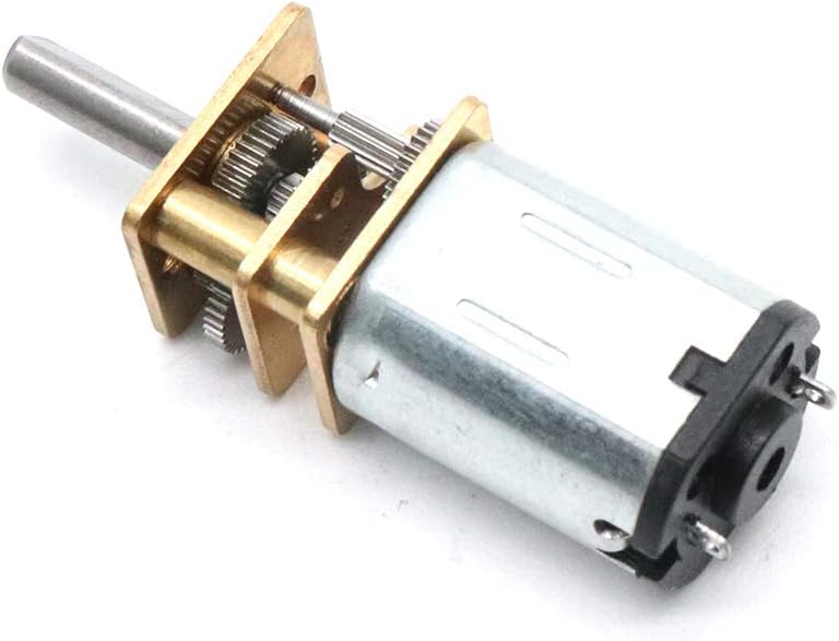 Hxchen 2Pcs DC 12V 150RPM N20 Torque Geared Gearbox Gear Box Micro Electric Motor - Image 5