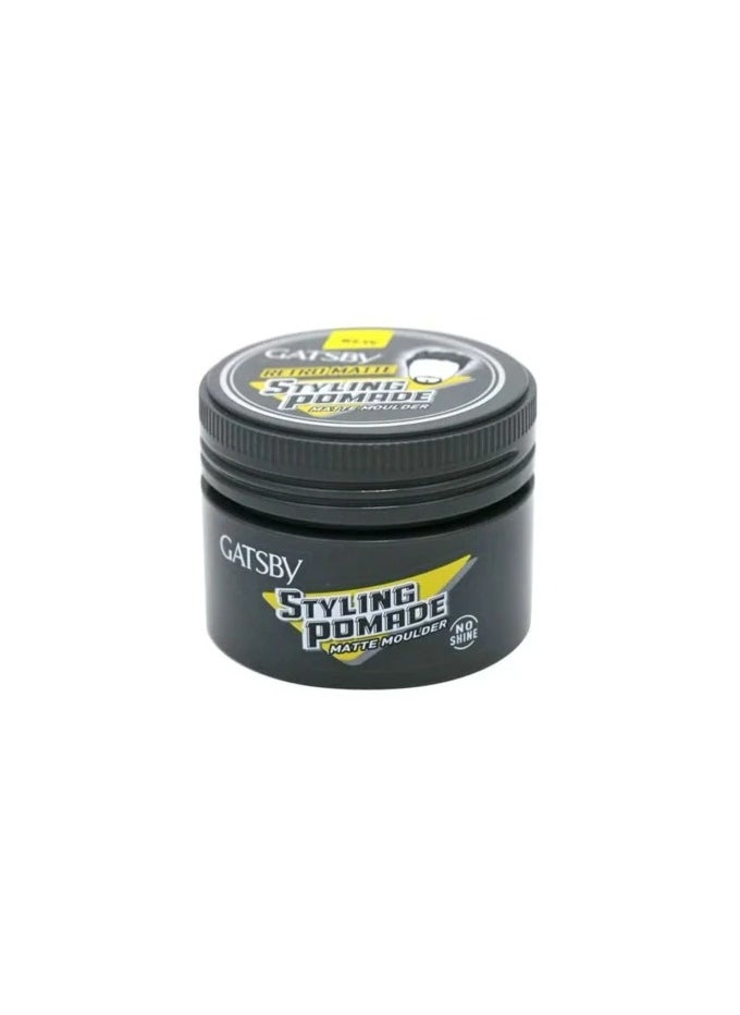 GATSBY - Gatsby Retro Matte Styling Pomade Matte Moulder 75 Gm - Image 1