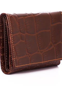 Generic Real Leather (RO 306) Women Wallet Leather with money coins pocket -Trifold Card Holder Designer Ladies Clutch with ID Window Wallets  - Image 3