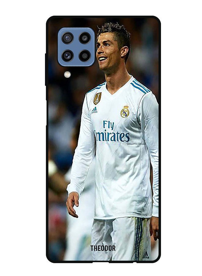 Theodor Protective Case Cover For Samsung Galaxy M32 4G  Ronaldo Smiling - Image 1