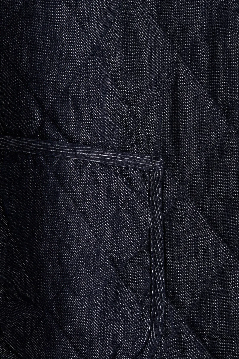 H&M Quilted denim jacket