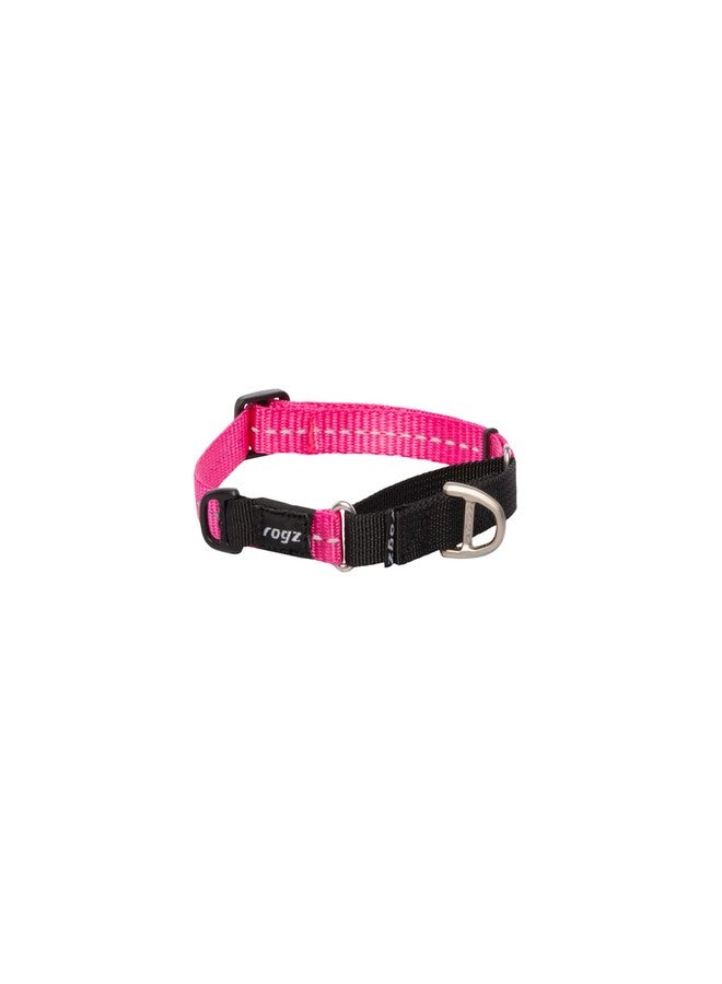 Rogz Control Martingale Web Collar Small - Pink - Image 1