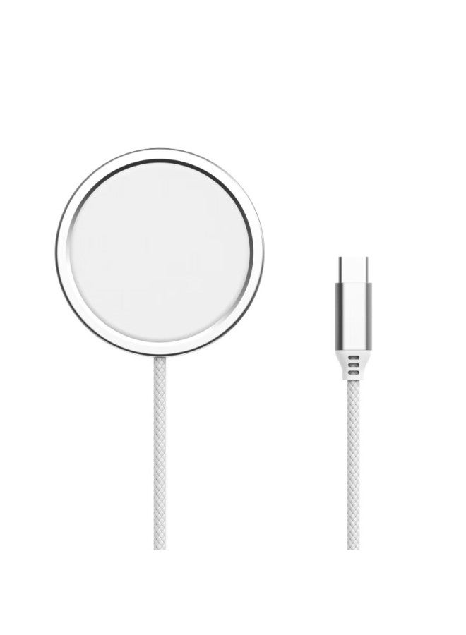 Topvork شاحن Apple لاسلكي مغناطيسي MagSafe شحن سريع حامل شحن لـ IPhone 16 Pro Max متوافق مع هواتف Apple 15 Plus/14/13 Huawei Xiaomi Samsung - Image 4