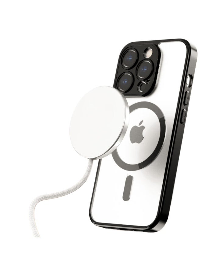Topvork شاحن Apple لاسلكي مغناطيسي MagSafe شحن سريع حامل شحن لـ IPhone 16 Pro Max متوافق مع هواتف Apple 15 Plus/14/13 Huawei Xiaomi Samsung - Image 1