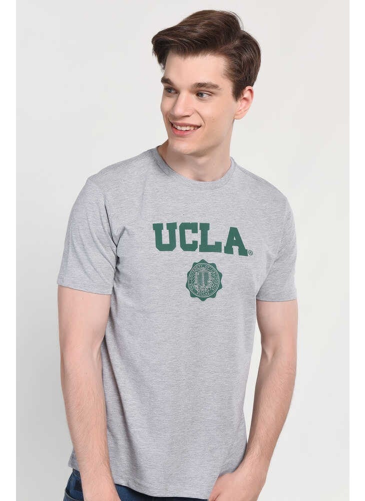 UCLA GAYLEY Gray Crew Neck Men's T-shirt  - Image 2