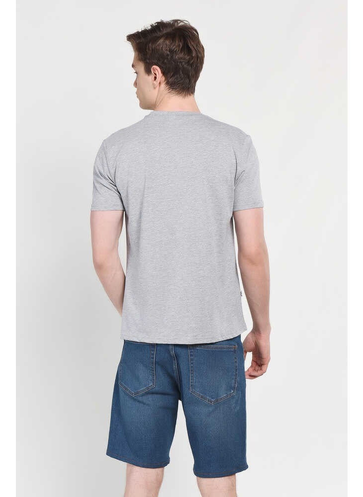 UCLA GAYLEY Gray Crew Neck Men's T-shirt  - Image 3
