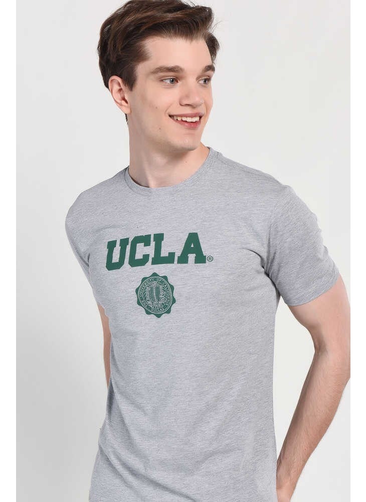 UCLA GAYLEY Gray Crew Neck Men's T-shirt  - Image 1