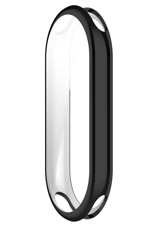 AWADUO Replacement Smartwatch Protective Case Cover Compatible with Xiaomi MI Smart Band 10/10 NFC TPU Silicone Shell Anti Drop Watch Accessories(TPU/Black) - Image 5