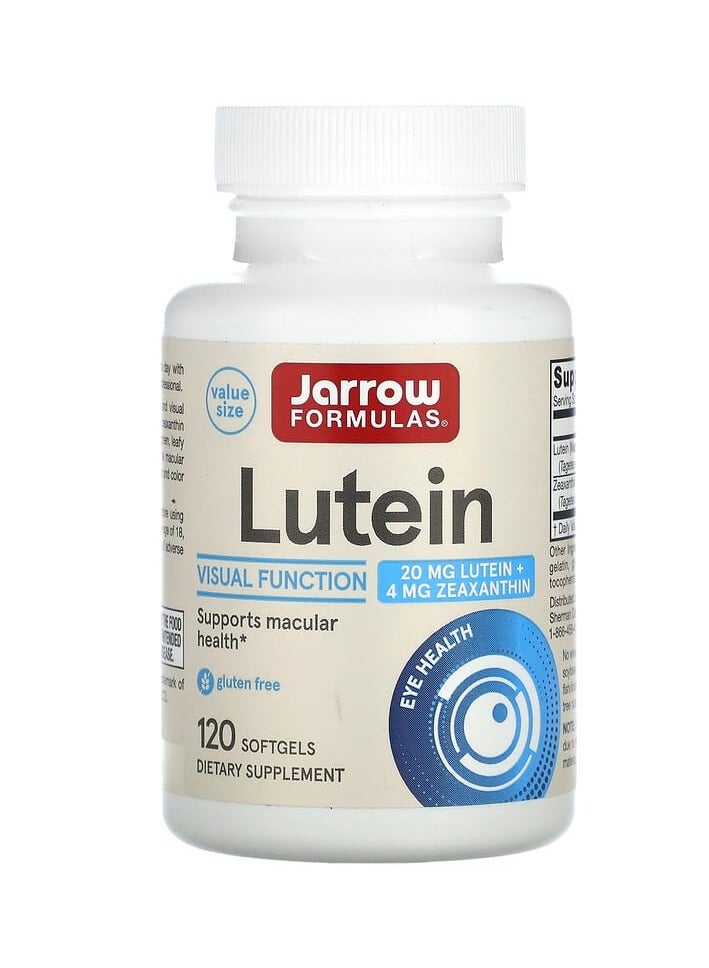 jarrow formulas Lutein, 20 mg, 120 Softgels