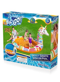 Bestway Bestway - Groovy Giraffe Paddling Pool 266x157x127 cm - 53089  - Image 1