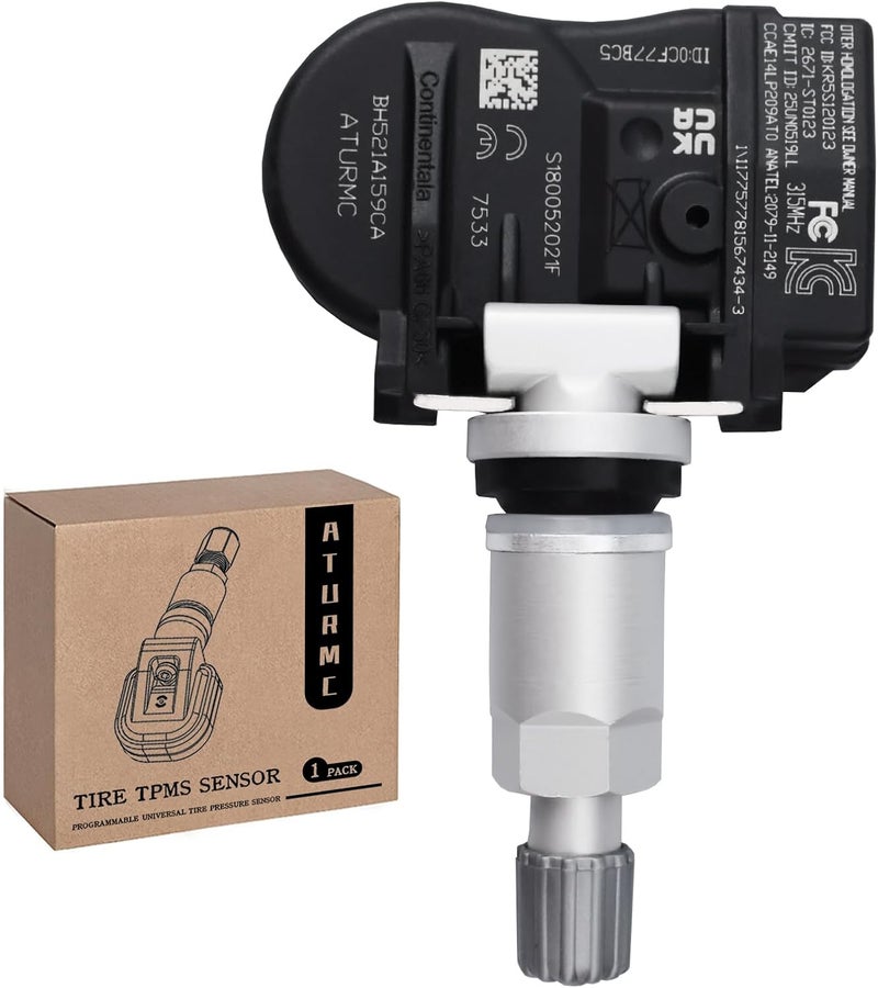 مجموعة من 1 مستشعر TPMS لمراقبة ضغط الإطارات 315MHz متوافق مع Range Rover LR2 LR4 Range Rover Sport Discovery LR3 Jaguar XF بديل لـ # BH521A159CA - Image 1
