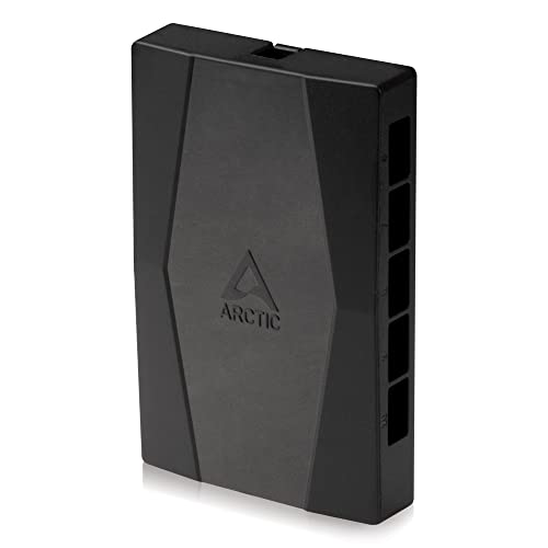 Arctic Case Fan Hub - 10 Port PWM Case Fan Hub with SATA Power Input - Image 1