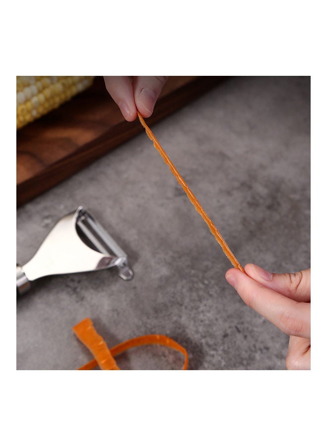 NIBEMINENT Kitchen Peeler Stainless Steel Multifunctional Peeling Tool Set Y-type Illusory color 73g - Image 4