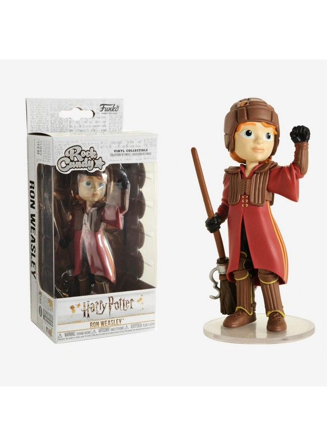 Funko Rock Candy: Harry Potter Ron In Quidditch Uniform - Image 4