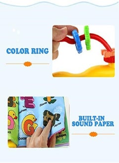 Generic Baby's First Soft Book, Nontoxic Fabric Baby Cloth Books Cognition Book for Learning and Activities for Toddlers, Infants, and Kids Early Education Toys - English Letters  - Image 3