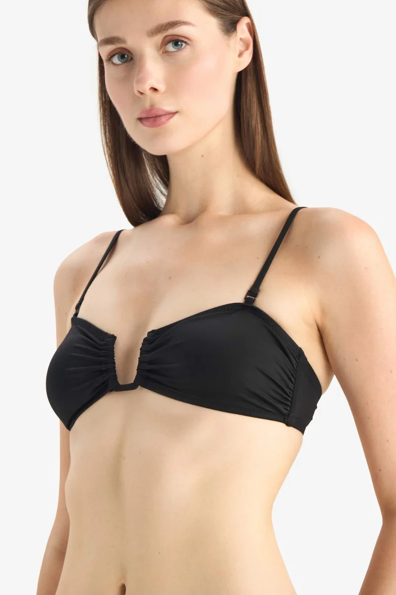 DeFacto Fall in Love Regular Fit Bikini Top