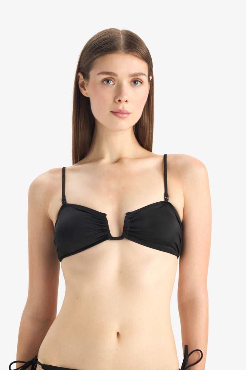 DeFacto Fall in Love Regular Fit Bikini Top - Image 3