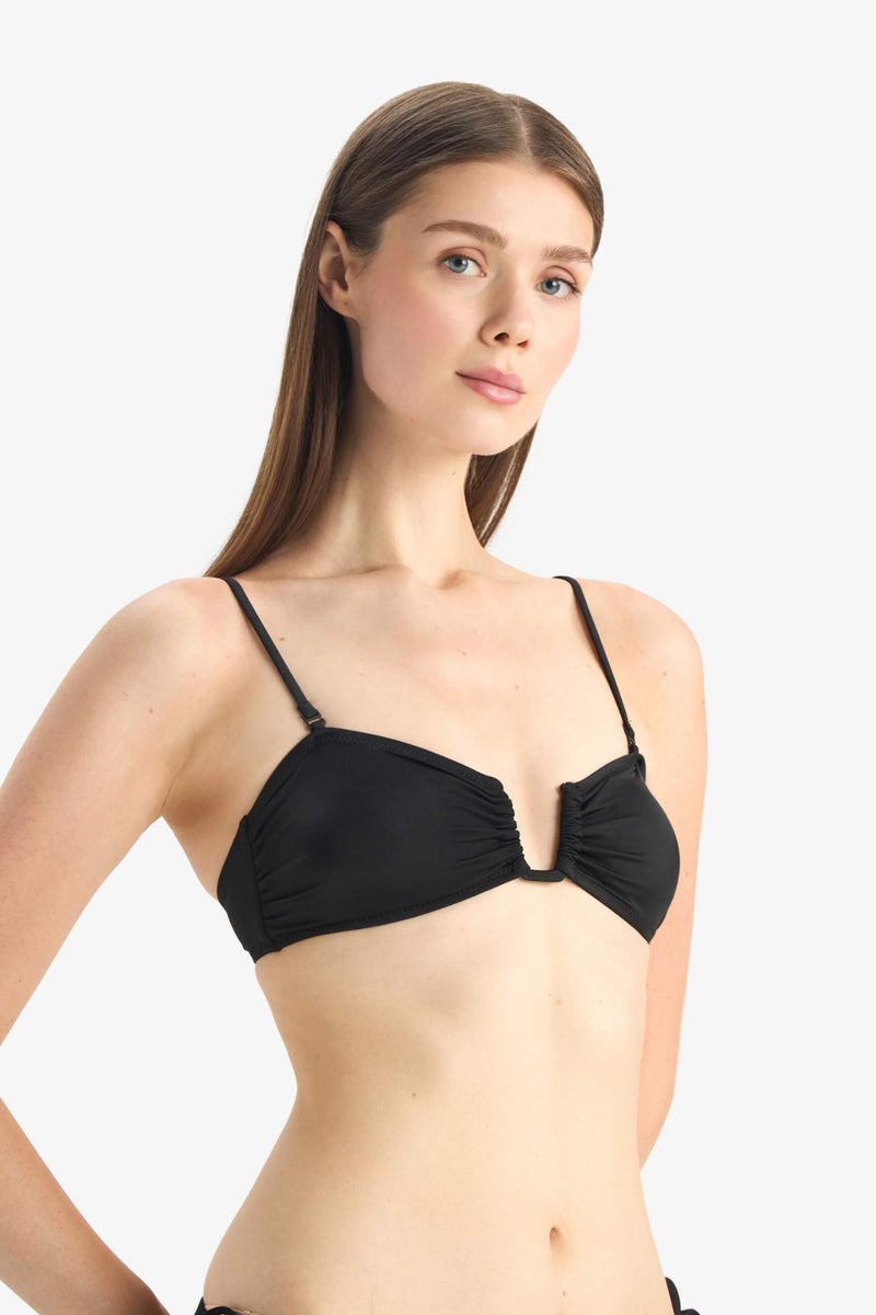 DeFacto Fall in Love Regular Fit Bikini Top - Image 4
