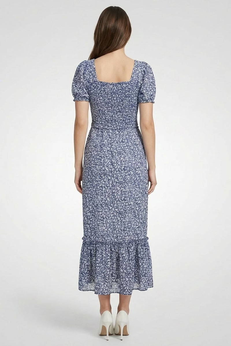 Willow & Whistle Women Allover Print Maxi Dress, Multicolor - Image 4