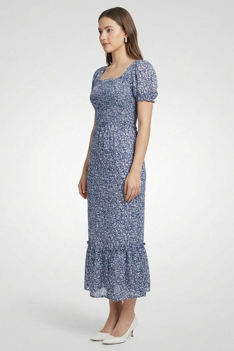 Willow & Whistle Women Allover Print Maxi Dress, Multicolor - Image 3