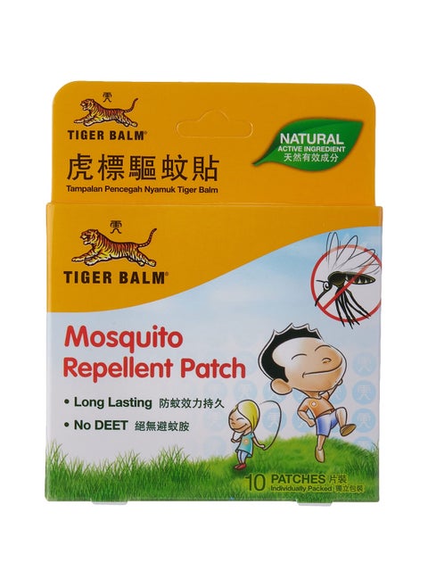Tiger Balm Mosquito Repellent Patch - 10 Patches