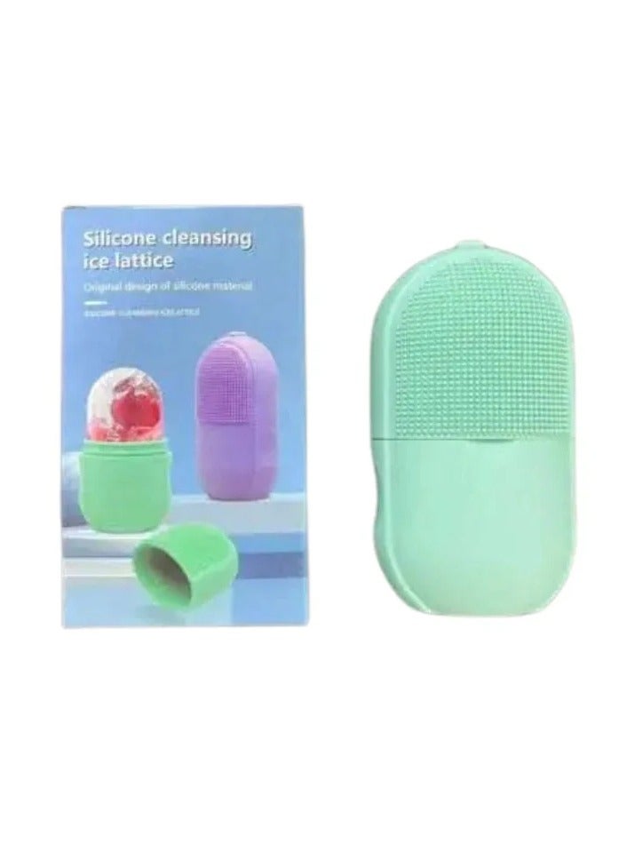 Red Blossom Ice Roller For Face Eyes Neck Facial Beauty Lifting Roller Stencils Fashion Skincare Beauty Tool For Women Multicolour - Image 1