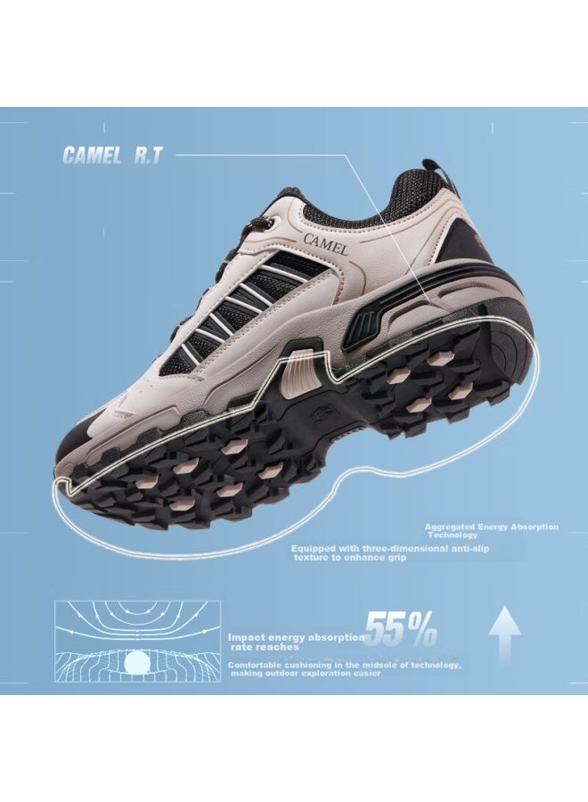 camel Camel Autumn New Outdoor Hiking Shoes Men Women Anti-slip Climbing Sports Shoes F24c693654 Black Rice - Image 3