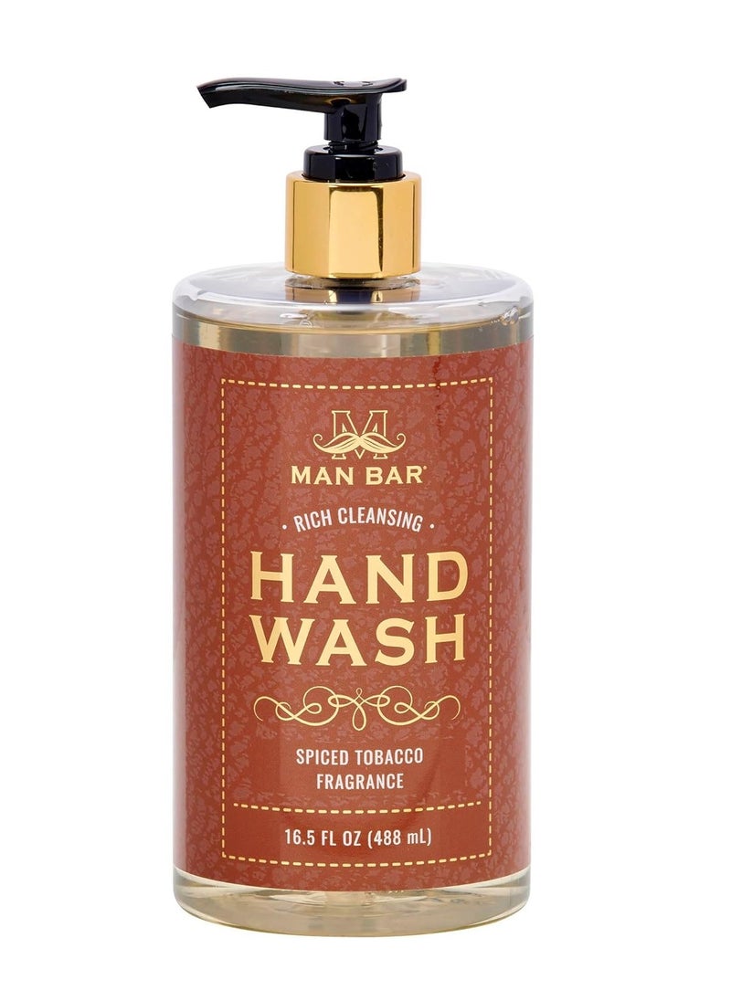 San Francisco Soap Company - San Francisco Soap Company Spiced Tobacco Man Bar Hand Wash - 16.5 oz - Image 1