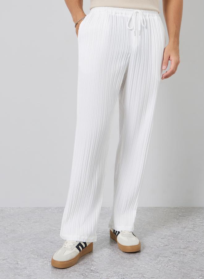 تايك تو طقم رجالي من - قميص بارز الملمس وبنطال - Image 4