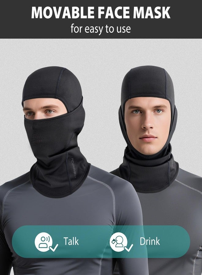 AOPREL Balaclava Ski Mask for Men Winter Face Mask Breathable & Thermal Winter Balaclava Women for Cold Weather Outdoor - Image 5