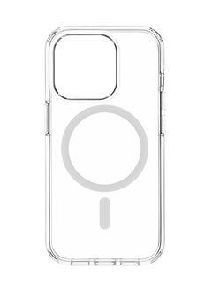 جراب شفاف أبيض لهاتف iPhone 15 Pro Max
