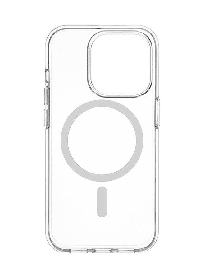 DBRAMANTE1928 - جراب شفاف أبيض لهاتف iPhone 15 Pro Max - Image 1