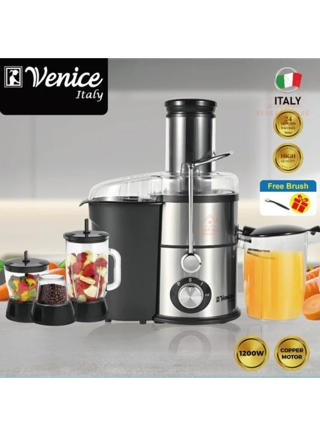 venice 4 in 1 Juicer 1200 w copper motor - Image 1